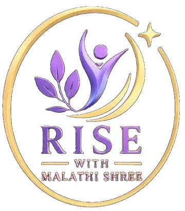 Rise with Malathi Shree logo